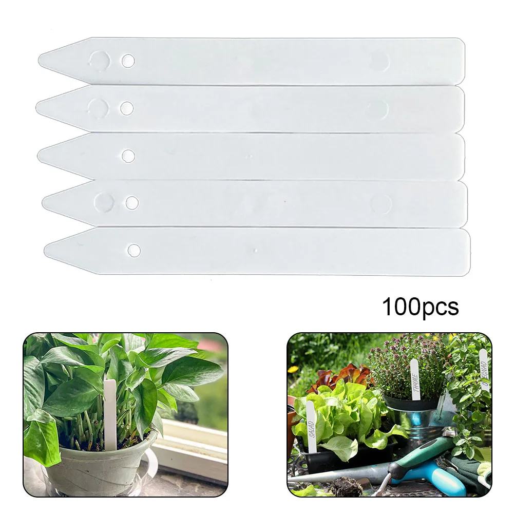 100Pcs Plant Label Markers Waterproof PVC Garden Plants Classification Sorting Sign Tags Plant Nursery Markers Label 12.5x1.5cm
100Pcs Plant Label Markers Waterproof PVC Garden Plants Classification Sorting Sign Tags Plant Nursery Markers Label 12.5x1.5cm