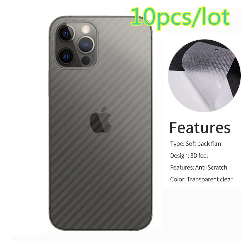 10 шт., защитная 3d-пленка из углеродного волокна для iPhone 13 12 11 Pro XS MAX XR 7 8 PLUS 6 6S
10 шт., защитная 3d-пленка из углеродного волокна для iPhone 13 12 11 Pro XS MAX XR 7 8 PLUS 6 6S