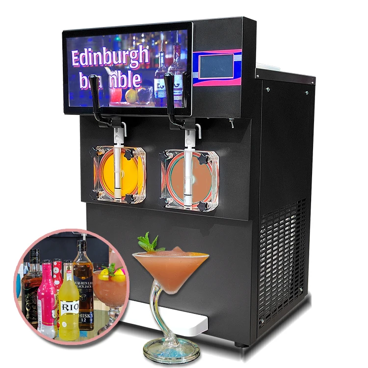 commercial slush ice machine/beer granita smoothie machine/margaret slush puppy machine thailand big machine with CE ETL
commercial slush ice machine/beer granita smoothie machine/margaret slush puppy machine thailand big machine with CE ETL