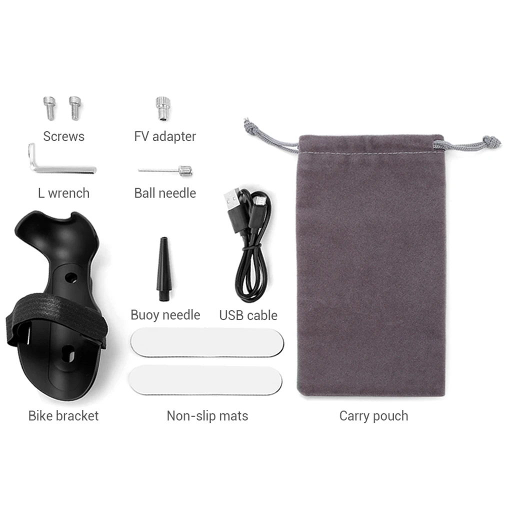 150PSI USB Portable Bike Electric Inflator Car Tyre LCD Digital Rechargeable Mini Air Pump
150PSI USB Portable Bike Electric Inflator Car Tyre LCD Digital Rechargeable Mini Air Pump