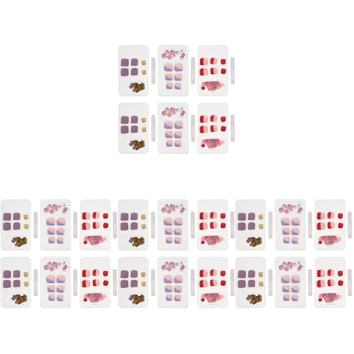 288 pcs Full Cover Nails Artificial Foot Nails Manicure Nail Square Toe Nails Full Cover False Toenails
288 pcs Full Cover Nails Artificial Foot Nails Manicure Nail Square Toe Nails Full Cover False Toenails
