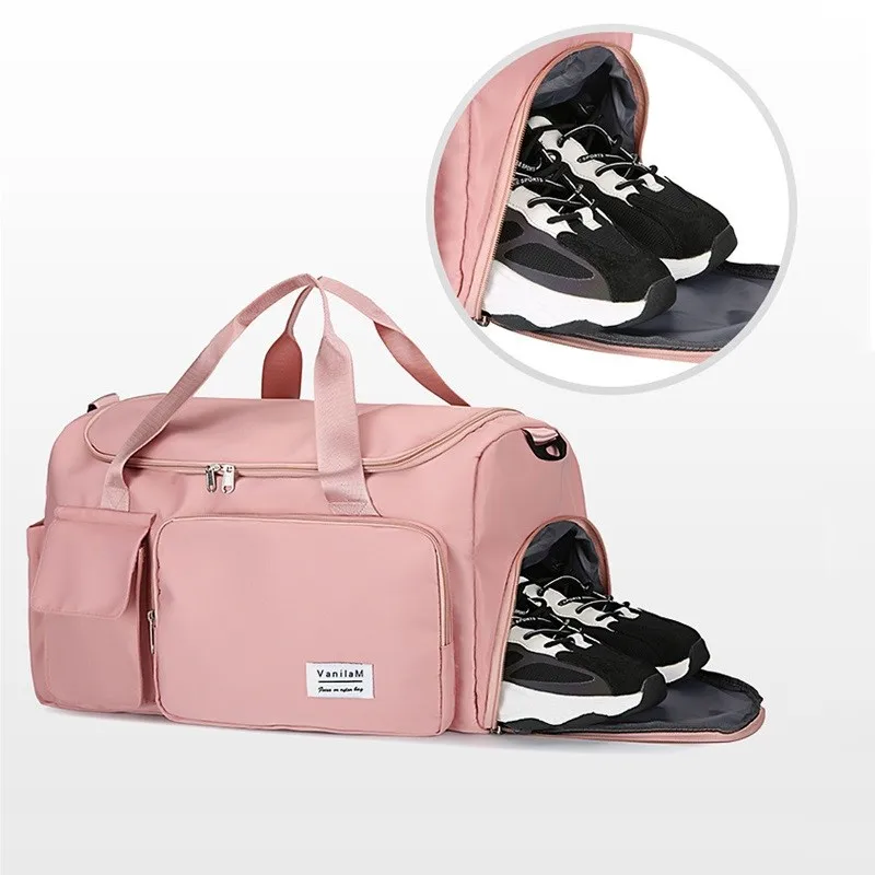 Women's Gym Bag Waterproof Fitness Sports Travel Luggage Bags Duffle Training With Shoes Compartment Swimming Yoga Hiking
Women's Gym Bag Waterproof Fitness Sports Travel Luggage Bags Duffle Training With Shoes Compartment Swimming Yoga Hiking