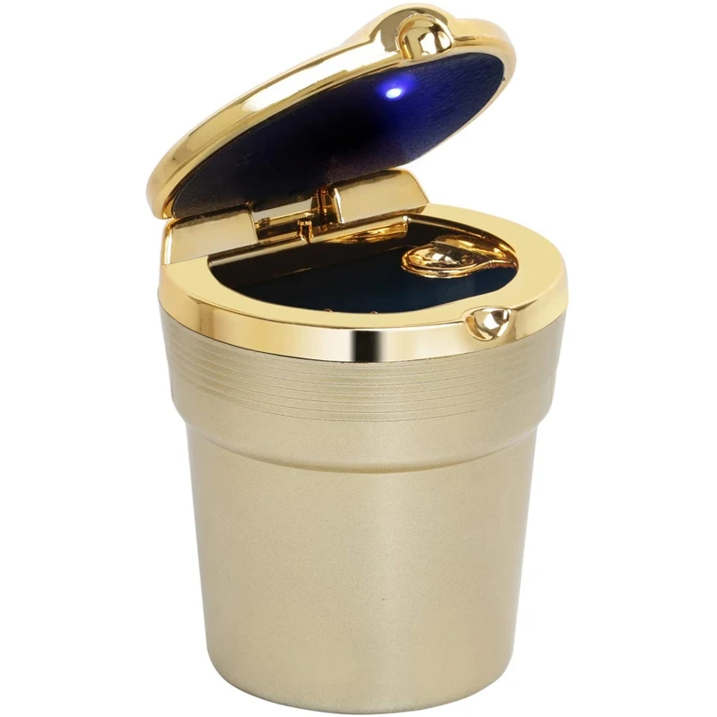 Universal Car Ashtray With LED Lights With Cover Covered Car Inside The Car Multi-Function Car Supplies
Universal Car Ashtray With LED Lights With Cover Covered Car Inside The Car Multi-Function Car Supplies