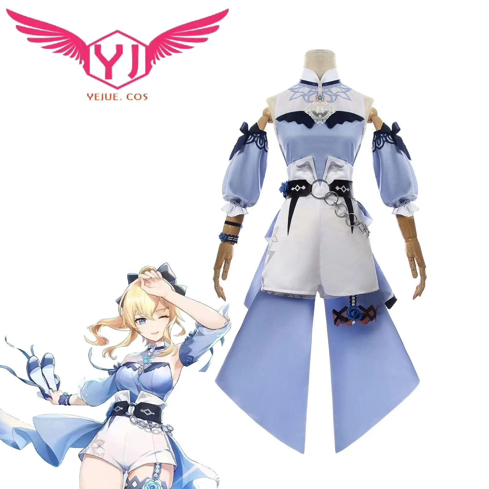 Genshin Impact Cosplay Costume Swimwear Jean Sea Wig Anime Cosplay Costumes Swimsuit Skin Women Lovely Uniform Halloween
Genshin Impact Cosplay Costume Swimwear Jean Sea Wig Anime Cosplay Costumes Swimsuit Skin Women Lovely Uniform Halloween