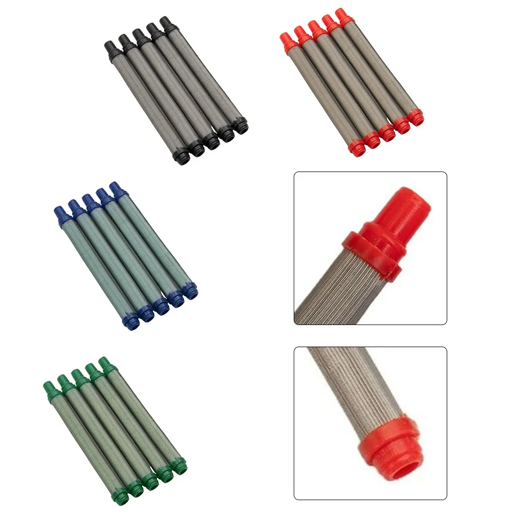 5pcs Airless Spray Filter Stainless Steel Paint Spraygun Filter Removes Dirt Reduces Nozzle Clogging Spraygun Access 30-200Mesh
5pcs Airless Spray Filter Stainless Steel Paint Spraygun Filter Removes Dirt Reduces Nozzle Clogging Spraygun Access 30-200Mesh