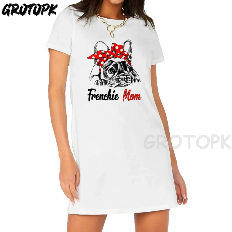 Bulldog Mom Gothic Women Dresses Summer 2022 Graphic Harajuku Gothic Dress O-Neck Korean Fashion Dresses Ladies Camisetas Mujer
Bulldog Mom Gothic Women Dresses Summer 2022 Graphic Harajuku Gothic Dress O-Neck Korean Fashion Dresses Ladies Camisetas Mujer