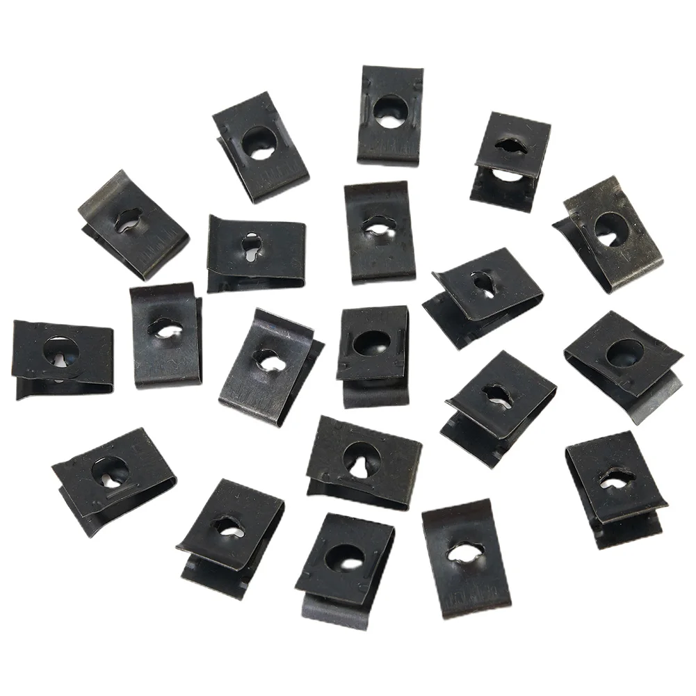 20pcs Metal U-Type Clips For Car Bumper Fender Trim Panel Fastener High Quality Car Clip Accessories
20pcs Metal U-Type Clips For Car Bumper Fender Trim Panel Fastener High Quality Car Clip Accessories