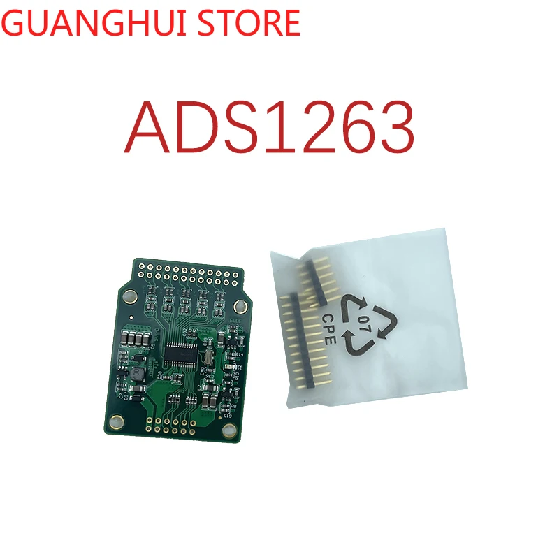 ADS1263 32Bit High Precision ADC Module 24Bit+32Bit Dual ADC Analog-digital Conversion 38.4ksps
ADS1263 32Bit High Precision ADC Module 24Bit+32Bit Dual ADC Analog-digital Conversion 38.4ksps