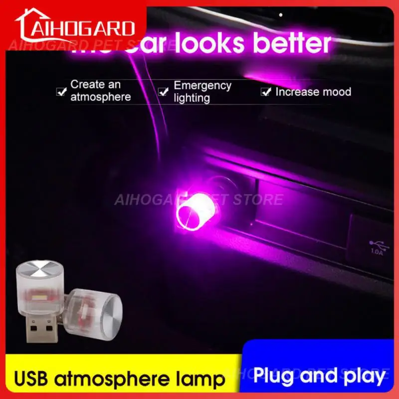 Decoration Mini Portable Atmosphere Light Led Decorative Universal Car Usb Colorful Flashing Usb Atmosphere Light Durable
Decoration Mini Portable Atmosphere Light Led Decorative Universal Car Usb Colorful Flashing Usb Atmosphere Light Durable