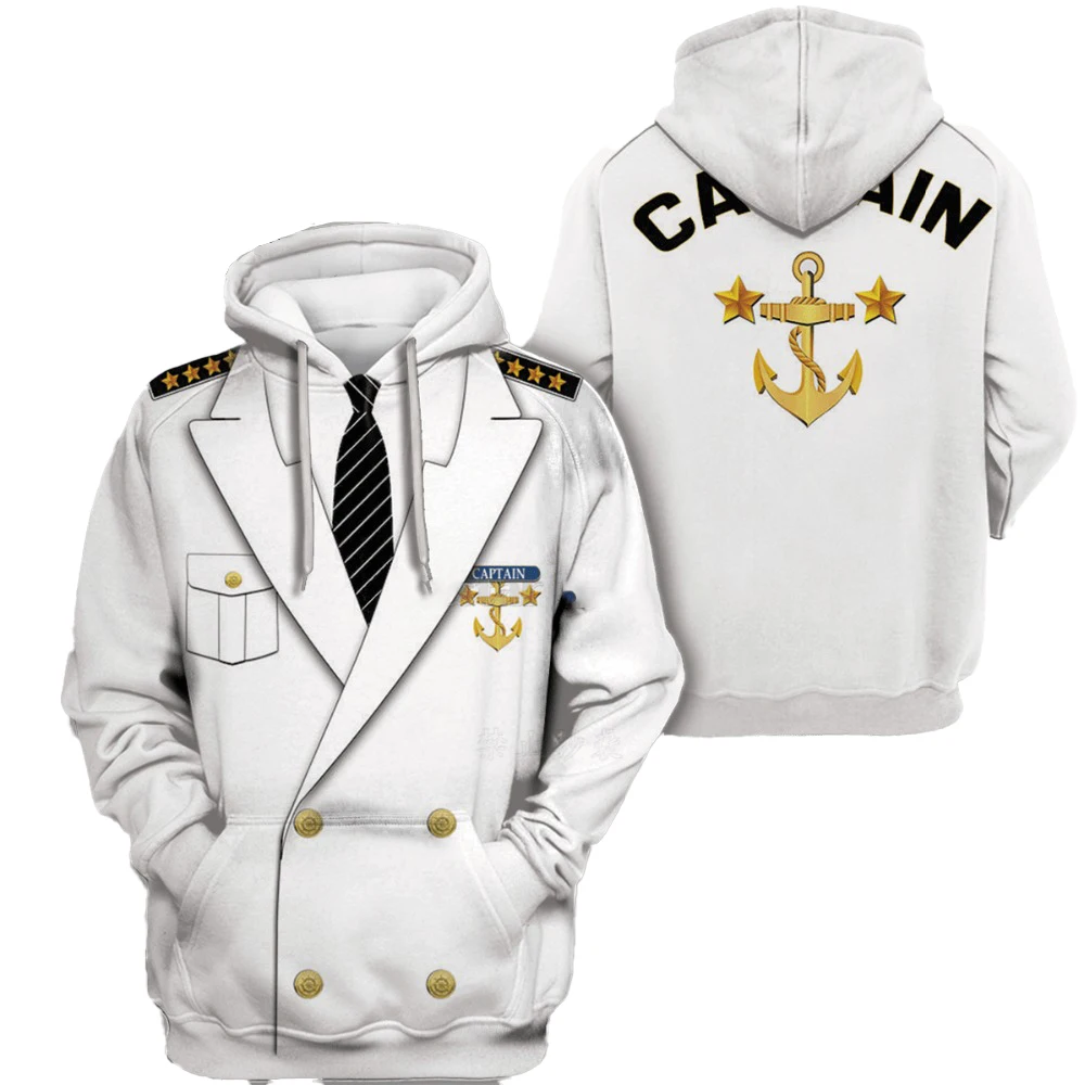 Men's Captain Uniform 3D Print Hoodie Long Sleeve Sweatshirt Sweatpants Fashion Spring Autumn Hoodie Men Oversized Clothes
Men's Captain Uniform 3D Print Hoodie Long Sleeve Sweatshirt Sweatpants Fashion Spring Autumn Hoodie Men Oversized Clothes
