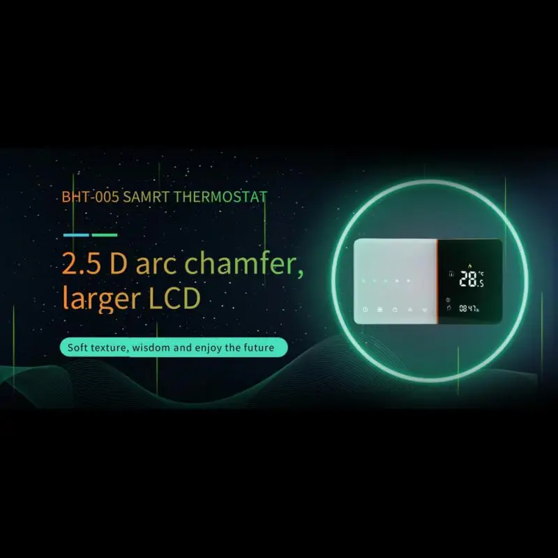 Tuya WIFI Smart Thermostat EU Mount 240V Electric/Water Heating Gas Boiler Thermostatic Valves Heating Floor Alexa Google Home
Tuya WIFI Smart Thermostat EU Mount 240V Electric/Water Heating Gas Boiler Thermostatic Valves Heating Floor Alexa Google Home
