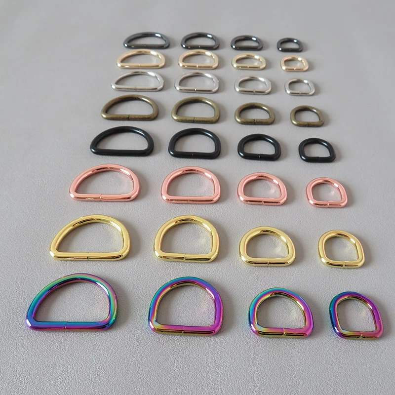 20Pcs 15mm 20mm 25mm 32mm D Ring For Bag Accessory Belt Loop Buckle Metal Hardware Pet Dog Collar Harness Handbag Backpack Clasp
20Pcs 15mm 20mm 25mm 32mm D Ring For Bag Accessory Belt Loop Buckle Metal Hardware Pet Dog Collar Harness Handbag Backpack Clasp