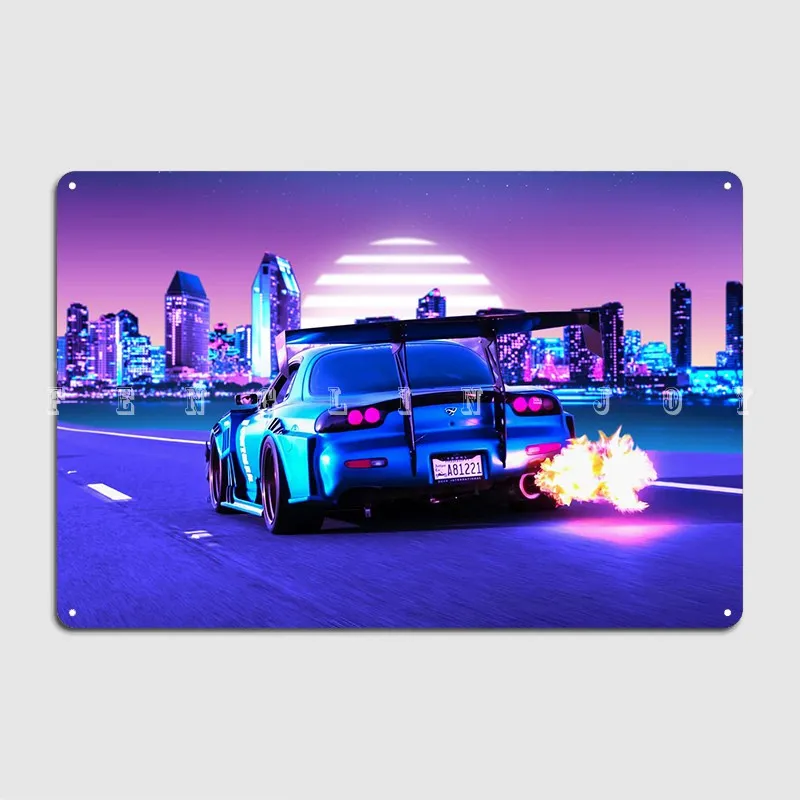 Rx 7 Widebody Turbo Sunset Poster Metal Plaque Wall Pub Party Create Wall Plaque Tin Sign Poster
Rx 7 Widebody Turbo Sunset Poster Metal Plaque Wall Pub Party Create Wall Plaque Tin Sign Poster