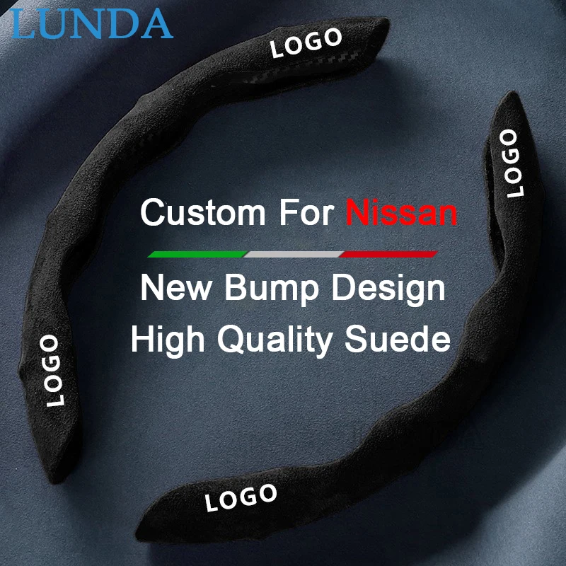 Suede 1Pair Car Steering Wheel Cover Non-slip 38cm Universal For Nissan Qashqai Juke X-Trail T31 T32 Altima Rogue Accessories
Suede 1Pair Car Steering Wheel Cover Non-slip 38cm Universal For Nissan Qashqai Juke X-Trail T31 T32 Altima Rogue Accessories