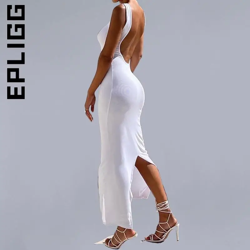 Epligg Fashion Dress Women Girl Party Dresses Sexy O-neck Backless Long Maxi Evening Dresses Robe Lazy Cheap Vestidos Female
Epligg Fashion Dress Women Girl Party Dresses Sexy O-neck Backless Long Maxi Evening Dresses Robe Lazy Cheap Vestidos Female