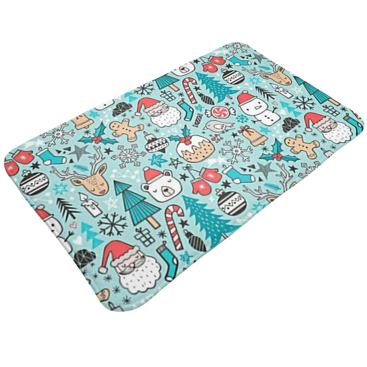 Christmas Santa Snowman Bathroom Rugs Soft Absorbent Bath Rugs, Non-Slip Shower Carpet Bath Mats for Bathroom Floor Tub Shower
Christmas Santa Snowman Bathroom Rugs Soft Absorbent Bath Rugs, Non-Slip Shower Carpet Bath Mats for Bathroom Floor Tub Shower