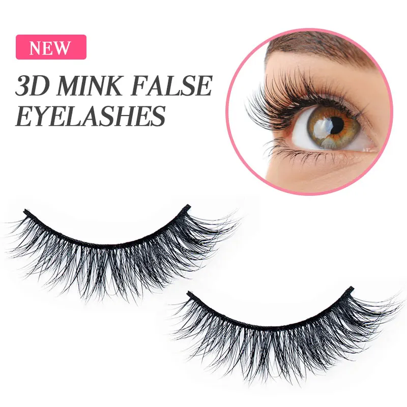 New Faux 3D Mink Lashes Natural False Eyelashes Dramatic Volume Fake Lashes Makeup Eyelash Extension Makeup Silk Eyelashes
New Faux 3D Mink Lashes Natural False Eyelashes Dramatic Volume Fake Lashes Makeup Eyelash Extension Makeup Silk Eyelashes