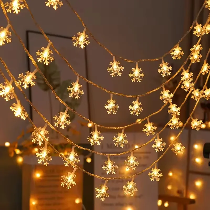 Рождественские Гирлянды-снежинки LED Для Внутреннего И Наружного Использования, Декоративное Освещение
Рождественские Гирлянды-снежинки LED Для Внутреннего И Наружного Использования, Декоративное Освещение