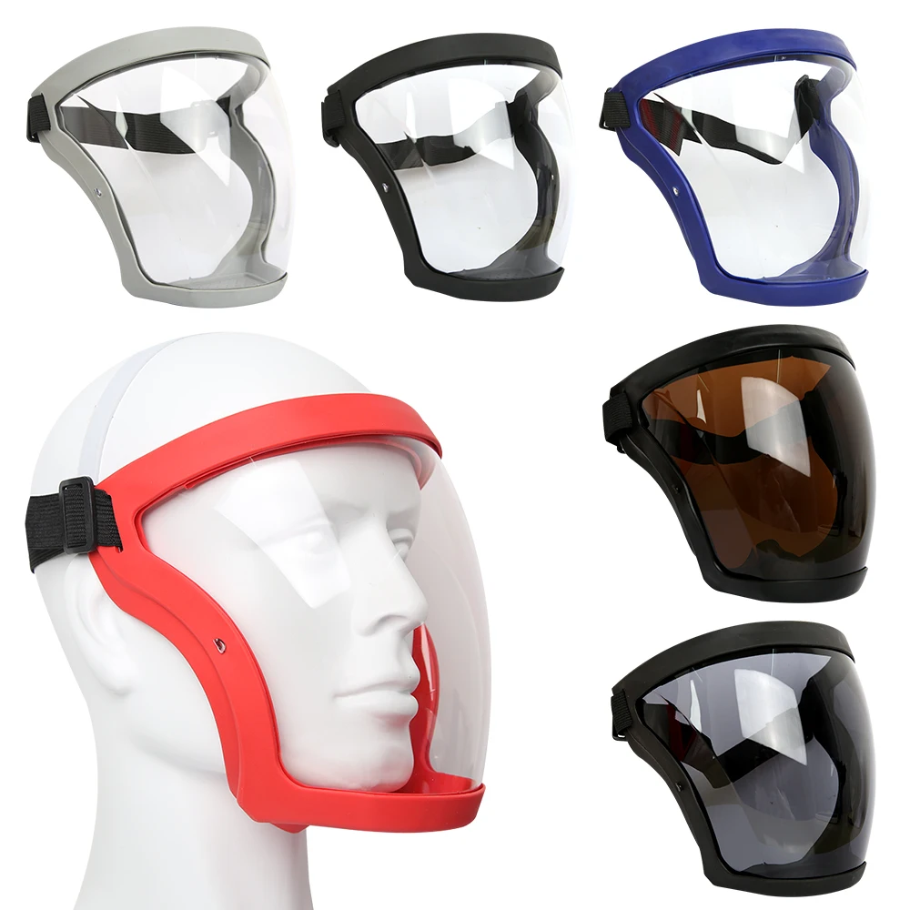 Eye Protection Face Mask Full Face Shield Unisex Eye Shield Mask Protective Cover WindProof Anti-fog Head Cover Screen Visors
Eye Protection Face Mask Full Face Shield Unisex Eye Shield Mask Protective Cover WindProof Anti-fog Head Cover Screen Visors
