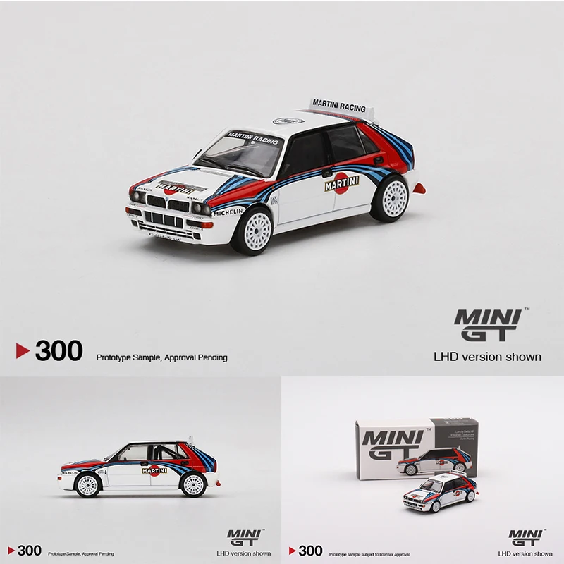 MINI GT 1:64 Delta HF Integrale Evoluzione Racing Alloy Diorama Car Model Collection Miniature Carros Toys 300
MINI GT 1:64 Delta HF Integrale Evoluzione Racing Alloy Diorama Car Model Collection Miniature Carros Toys 300
