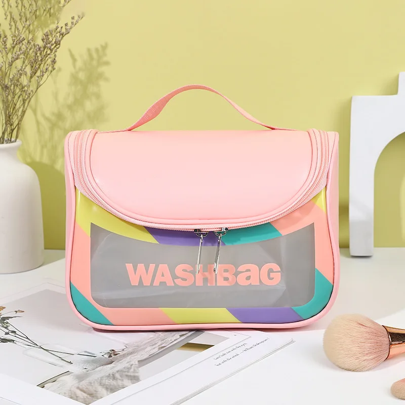 Women Portable Travel Wash Bag Transparent PVC Waterproof Make Up Storage Pouch Large Capacity Cosmetic Bag Toiletries Organizer
Women Portable Travel Wash Bag Transparent PVC Waterproof Make Up Storage Pouch Large Capacity Cosmetic Bag Toiletries Organizer