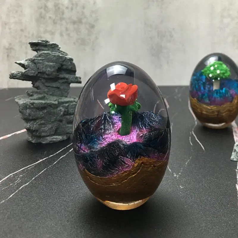 Transparent Starry Sky Series Egg Ornamental Collection Souvenir Epoxy Resin Egg With Light Starry Sky World Egg Home Decoration
Transparent Starry Sky Series Egg Ornamental Collection Souvenir Epoxy Resin Egg With Light Starry Sky World Egg Home Decoration