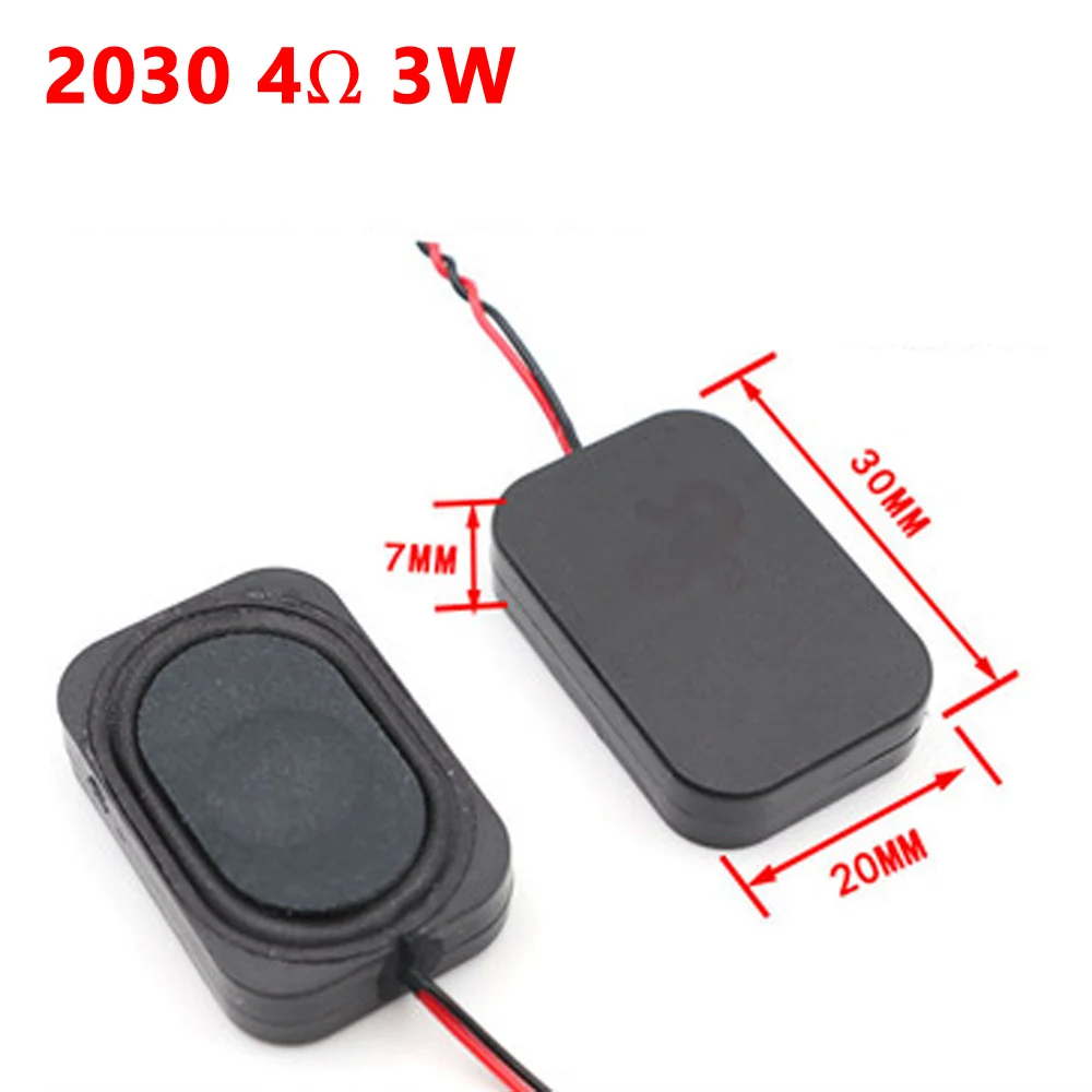 20pcs 4 ohm 3w 4ohm3w 8 ohm 2W watt speaker square small cavity notebook computer 2535 2030 ultra-thin box speaker Thickness 6mm
20pcs 4 ohm 3w 4ohm3w 8 ohm 2W watt speaker square small cavity notebook computer 2535 2030 ultra-thin box speaker Thickness 6mm