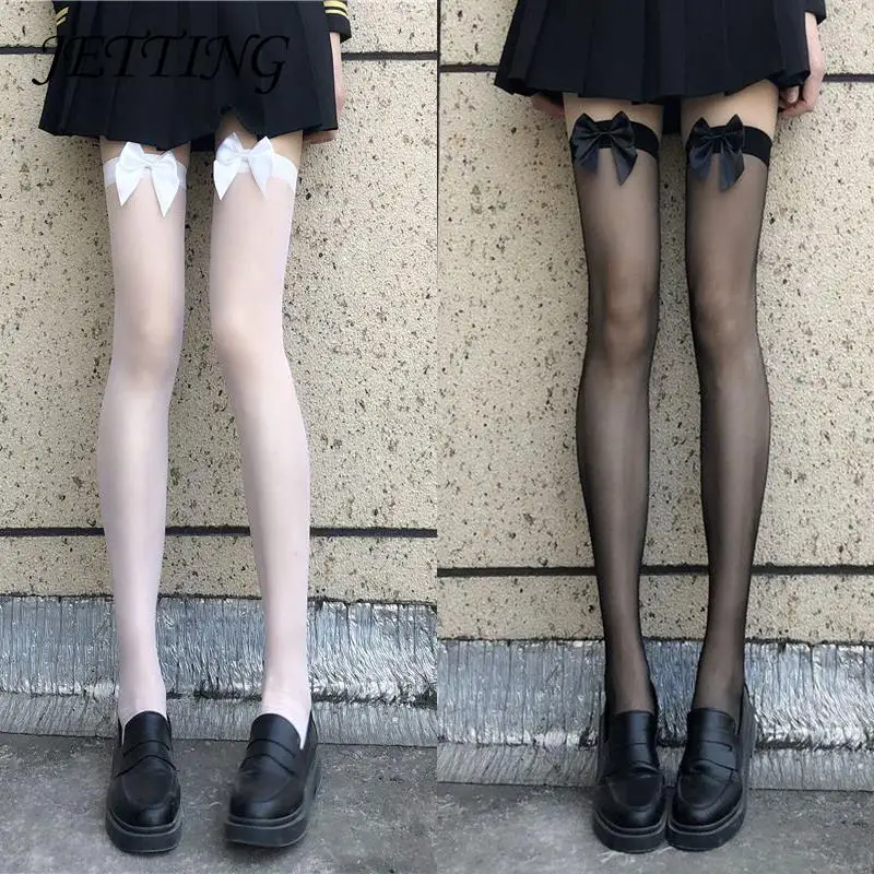 Lolita Bowknot Lace Over Knee Calf Socks Female Spring And Autumn Student Cute Uniform In Tube Solid Color Fashion Stockings
Lolita Bowknot Lace Over Knee Calf Socks Female Spring And Autumn Student Cute Uniform In Tube Solid Color Fashion Stockings
