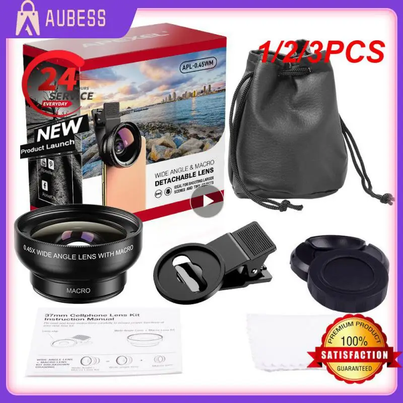 1/2/3PCS Phone Lens kit 0.45x Super Wide Angle & 12.5x Macro Micro Lens HD Camera Lentes for iPhone 6S 7 more cellphones
1/2/3PCS Phone Lens kit 0.45x Super Wide Angle & 12.5x Macro Micro Lens HD Camera Lentes for iPhone 6S 7 more cellphones