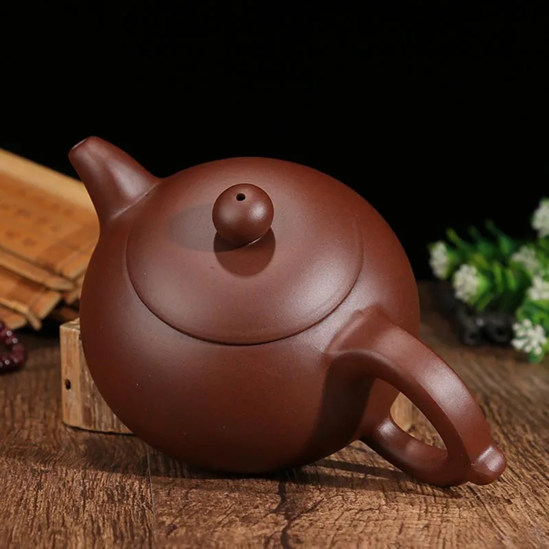 290ML Authentic Yixing Purple Clay Teapot Raw Ore Zi Mud Xishi Zisha Pot Ceramic Teaware for Home Tieguanyin Puer Kettles Gifts
290ML Authentic Yixing Purple Clay Teapot Raw Ore Zi Mud Xishi Zisha Pot Ceramic Teaware for Home Tieguanyin Puer Kettles Gifts