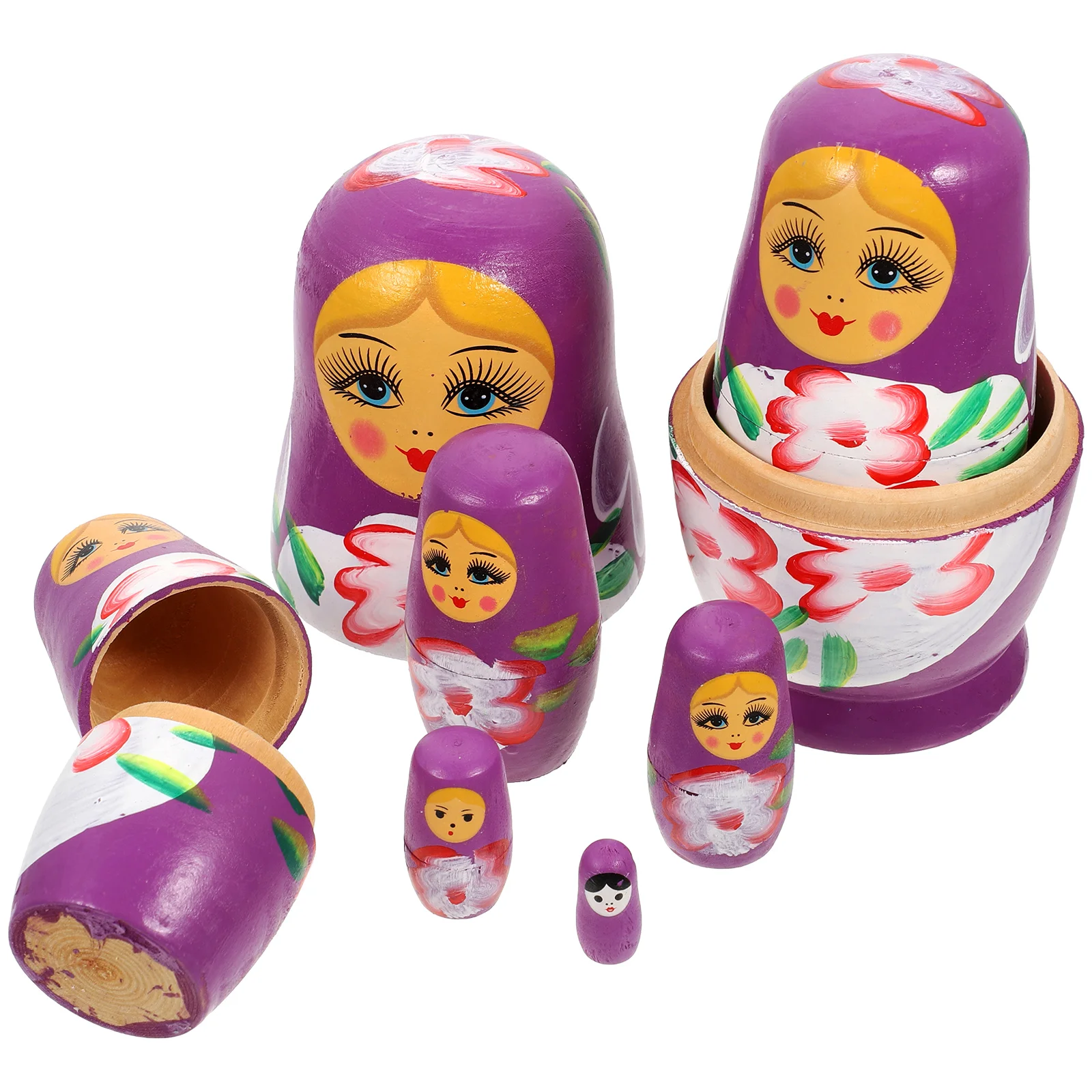 7 Layer Matryoshka Kids Craft House Kit Suit Wooden Dolls Nesting Kits Halloween Wishing Gift Classic Crafts Handmade Toys
7 Layer Matryoshka Kids Craft House Kit Suit Wooden Dolls Nesting Kits Halloween Wishing Gift Classic Crafts Handmade Toys