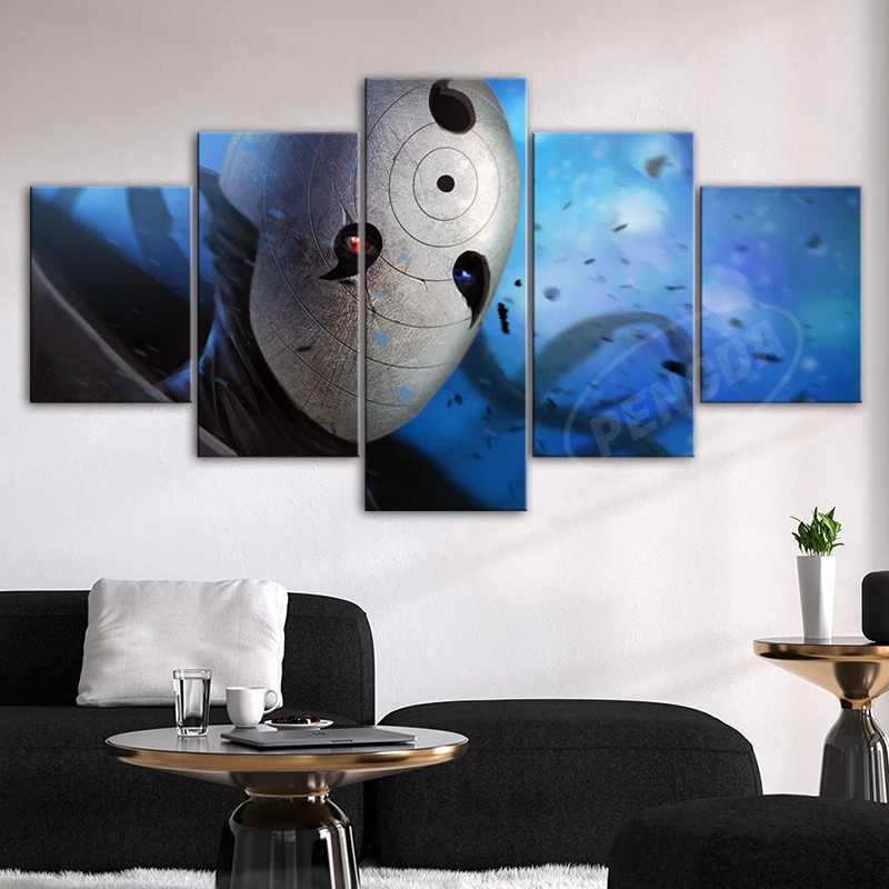 Home Decor Wall Art 5 Pcs Akatsuki Canvas Paintings Wall Art Prints Naruto Mask People Modular Pictures Living Room Poster Frame
Home Decor Wall Art 5 Pcs Akatsuki Canvas Paintings Wall Art Prints Naruto Mask People Modular Pictures Living Room Poster Frame