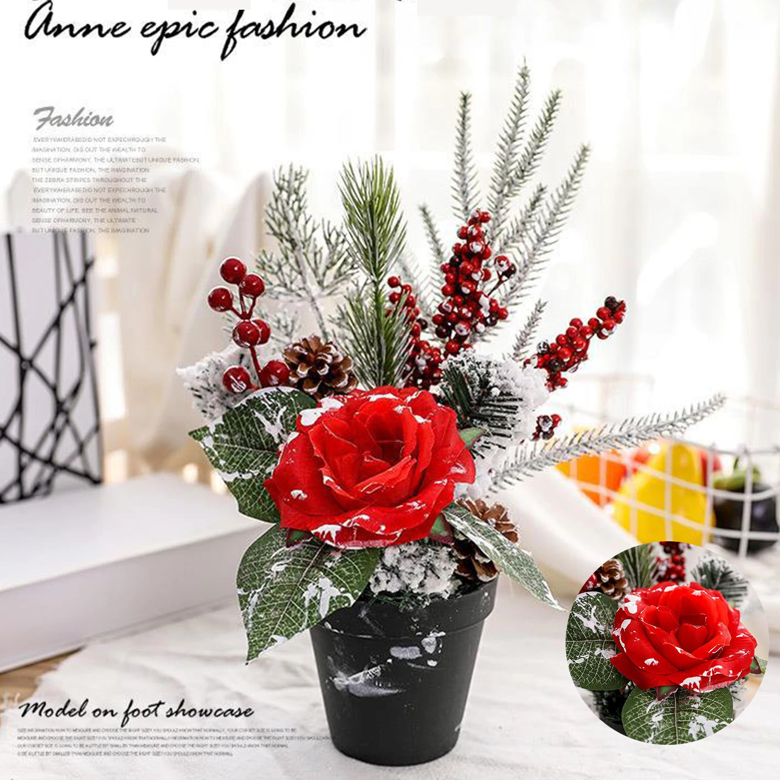 New Creative Mini Christmas Tree Plastic Artificial Flowers False Plants Wedding Home Decoration Christmas Table Decor 2023
New Creative Mini Christmas Tree Plastic Artificial Flowers False Plants Wedding Home Decoration Christmas Table Decor 2023