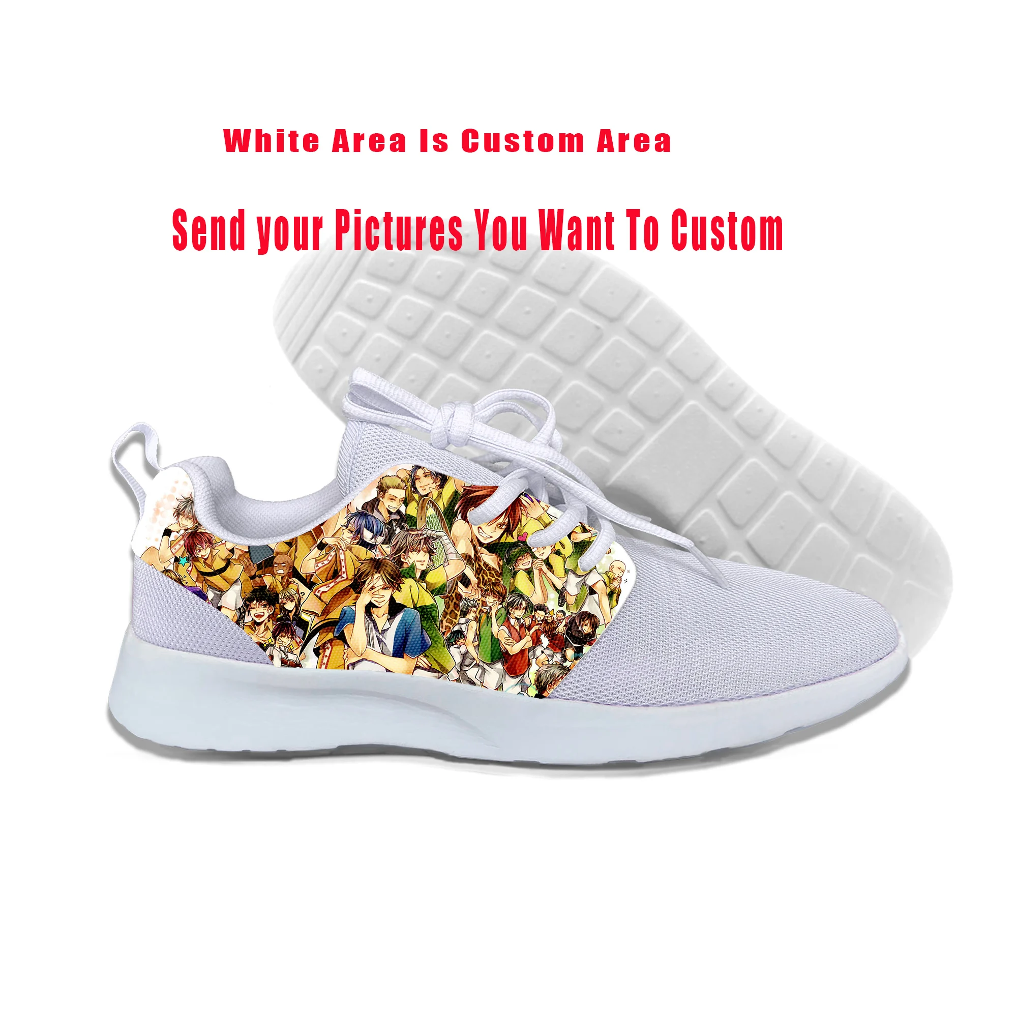 Hot The Prince of Tennis In Men Shoes Wome Cosplay Latest Sports Shoes Atobe Ryoma Echizen Mesh Running Shoes Summer Sneakers
Hot The Prince of Tennis In Men Shoes Wome Cosplay Latest Sports Shoes Atobe Ryoma Echizen Mesh Running Shoes Summer Sneakers