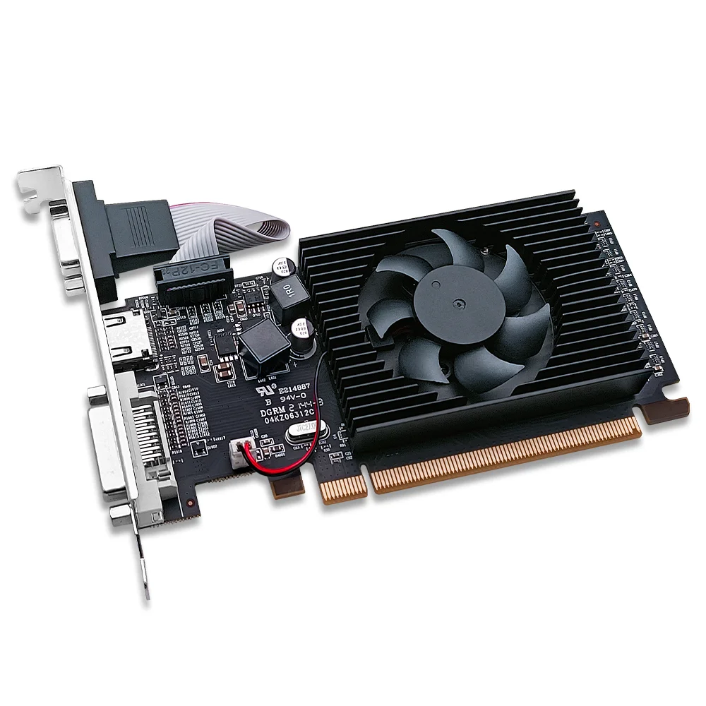 

Machinist AMD Radeon R5 220 2gb 64BIT Ddr3 Pci-Express 2.0 Graphics Card GDDR3 With HDMI DVI VGA display retread