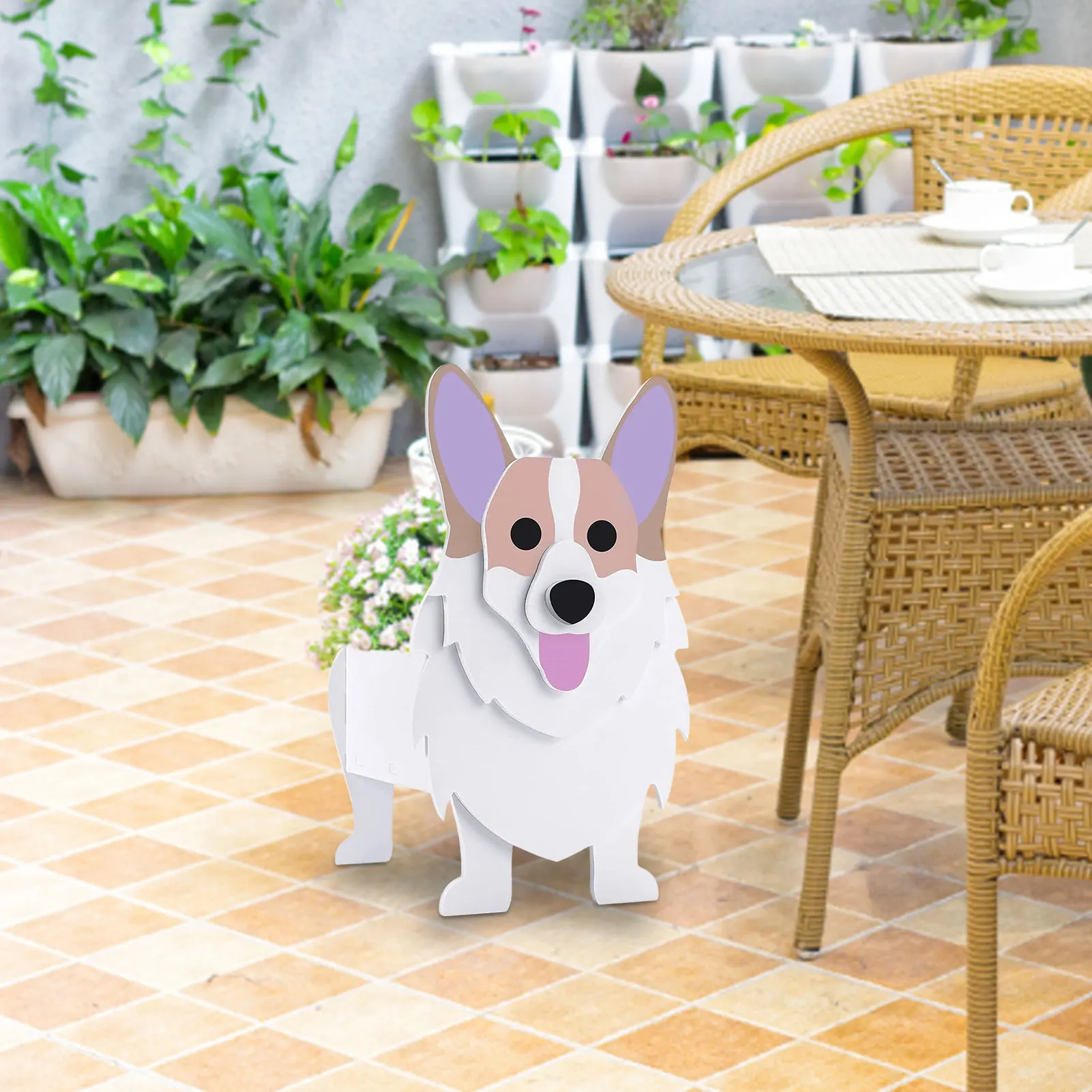 Cute Dog Planter Plant Pot Flower Pot For Garden Decoration Plant Container Holder For Outdoor Indoor Plants Storage Container
Cute Dog Planter Plant Pot Flower Pot For Garden Decoration Plant Container Holder For Outdoor Indoor Plants Storage Container