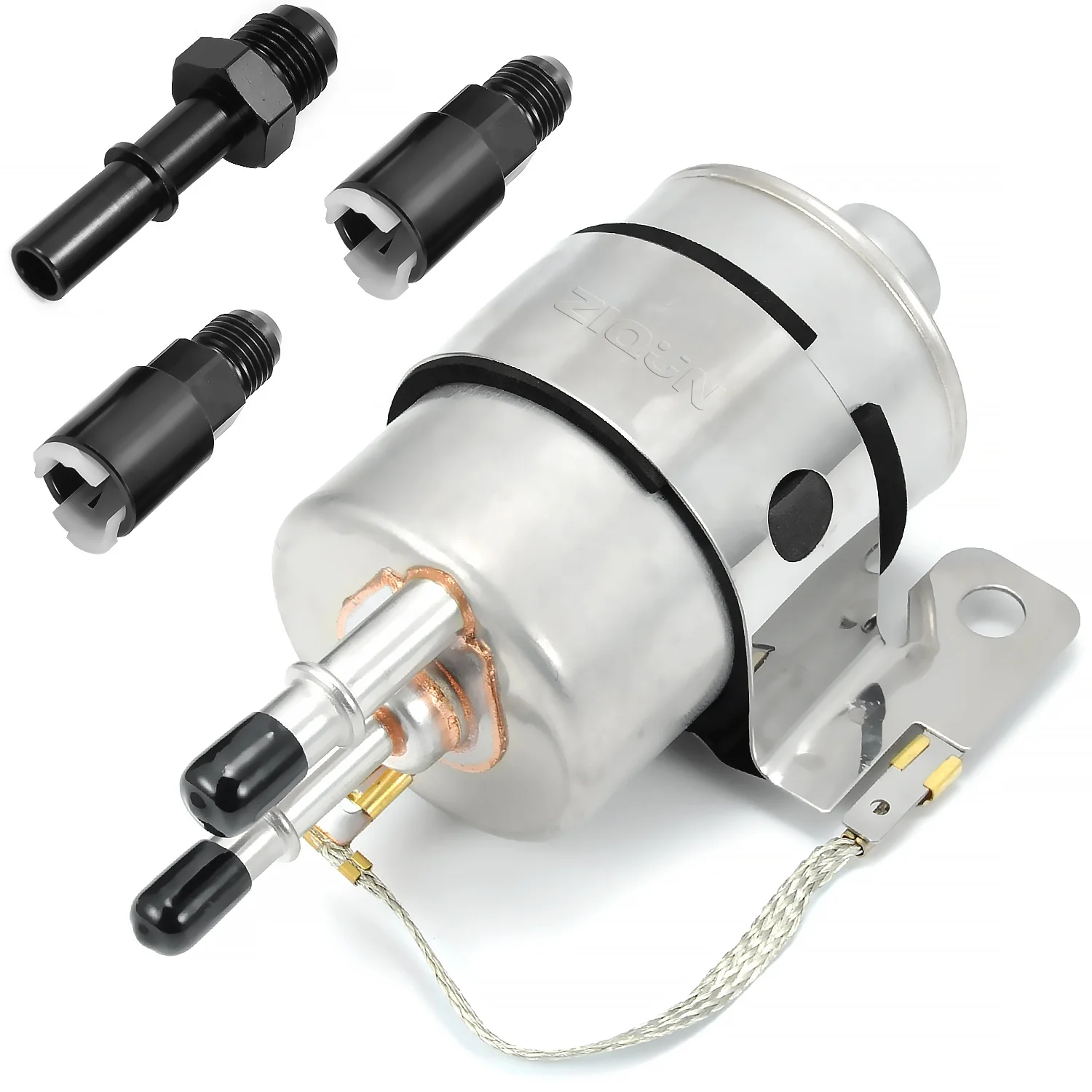 ZIQUN Automobile engines Parts Fuel Filter Regulator 58 PSI 6AN fittings Kit Compatible with LS Swap EFI
ZIQUN Automobile engines Parts Fuel Filter Regulator 58 PSI 6AN fittings Kit Compatible with LS Swap EFI