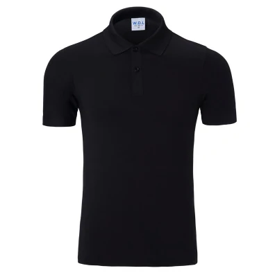

single Pure cotton sports short sleeve polo advertising custom logo cultural shirt sportswear T-shirt printing N9