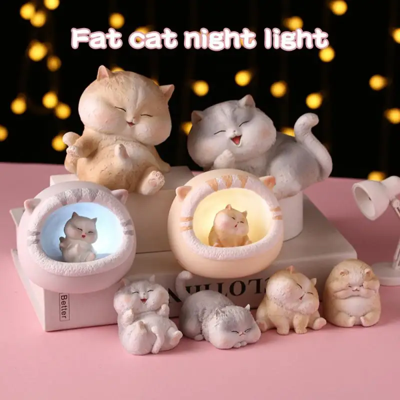 LED Night Light Baby Nightlight Cute Cat Ornament For Home Cartoon Led Lamp Bedroom Bedside Lamps Home Decoration Lights
LED Night Light Baby Nightlight Cute Cat Ornament For Home Cartoon Led Lamp Bedroom Bedside Lamps Home Decoration Lights