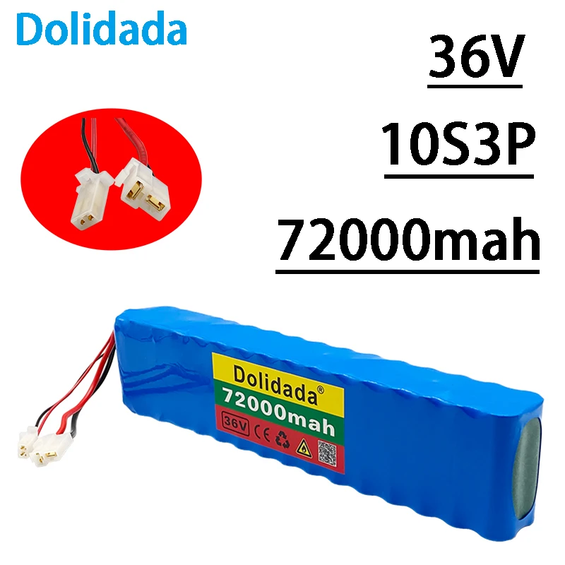 Neue 36V 72000mah 10S3P batterie 600W 42V 18650 batterie pack für Xiaomi m365 Pro eBike fahrrad roller
Neue 36V 72000mah 10S3P batterie 600W 42V 18650 batterie pack für Xiaomi m365 Pro eBike fahrrad roller