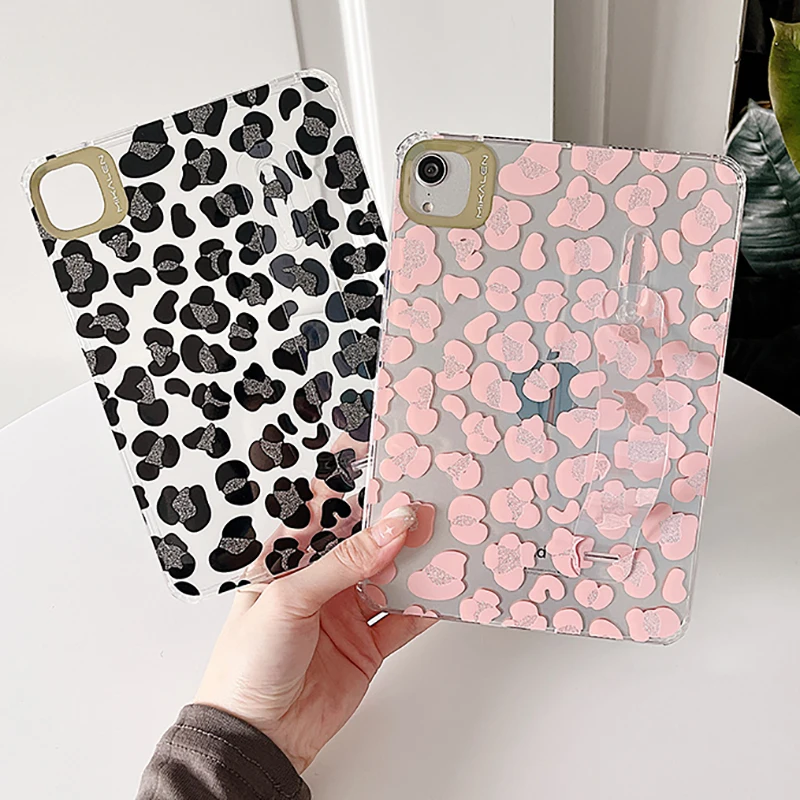 Leopard Print Acrylic Tablet Case For iPad Mini 6 8.3 2021 Ultra-thin Clear Cover With Flexible Holder For iPad Mini 6 Back Case
Leopard Print Acrylic Tablet Case For iPad Mini 6 8.3 2021 Ultra-thin Clear Cover With Flexible Holder For iPad Mini 6 Back Case