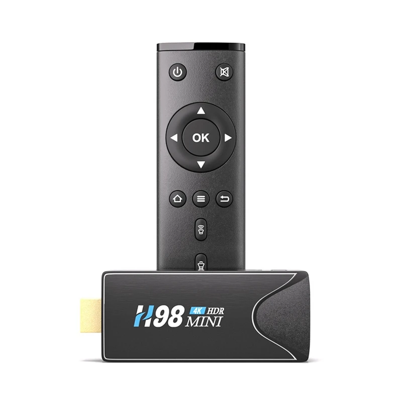 HFES H98 Mini TV Stick 2GB+8GB Android TV Stick Dongle H313 TV Box 4K HDR Network Player Portable Set Top Box
HFES H98 Mini TV Stick 2GB+8GB Android TV Stick Dongle H313 TV Box 4K HDR Network Player Portable Set Top Box