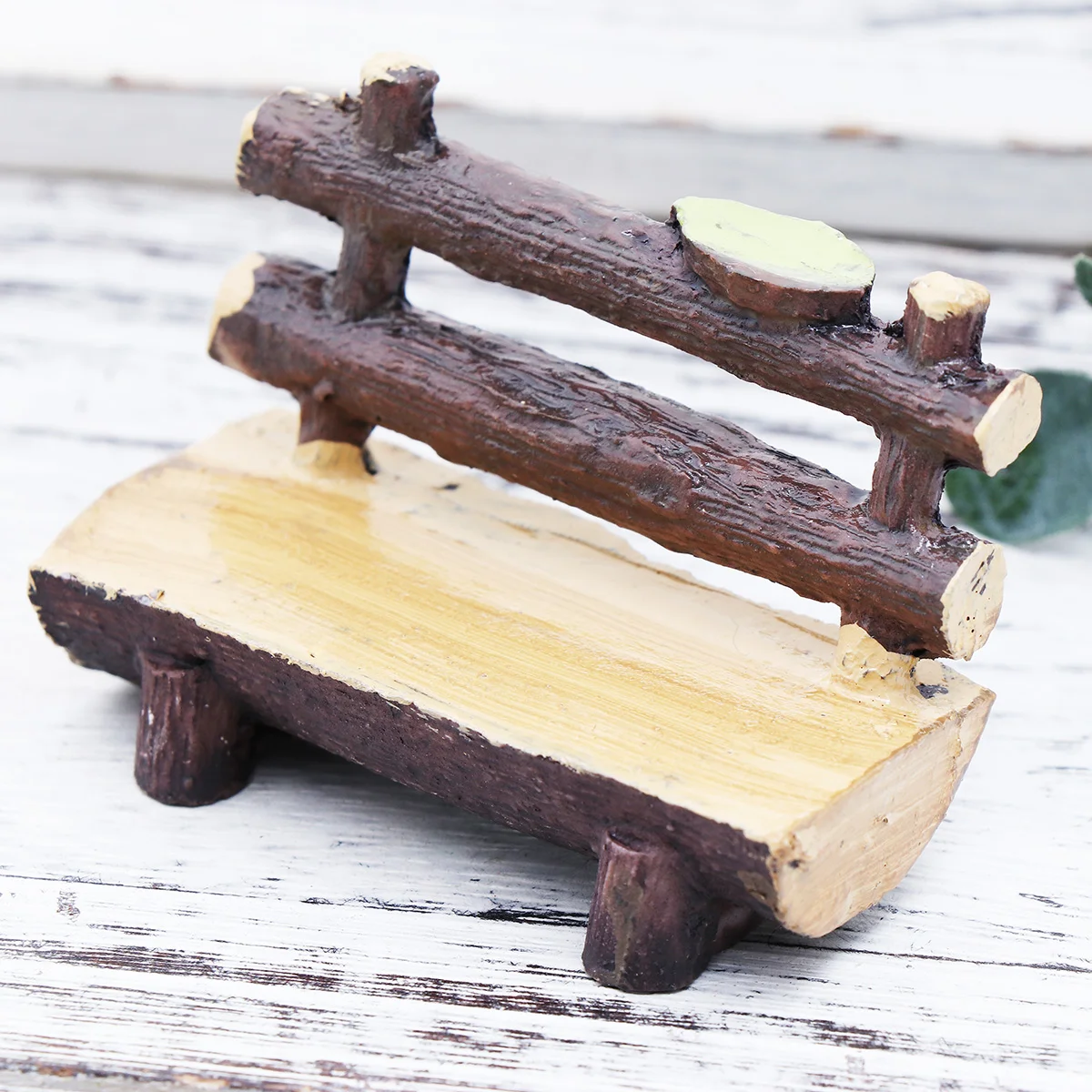 Mini Resin Chair Decor Miniature Landscape Accessory Long Tree Stump Bench Beach chair
Mini Resin Chair Decor Miniature Landscape Accessory Long Tree Stump Bench Beach chair