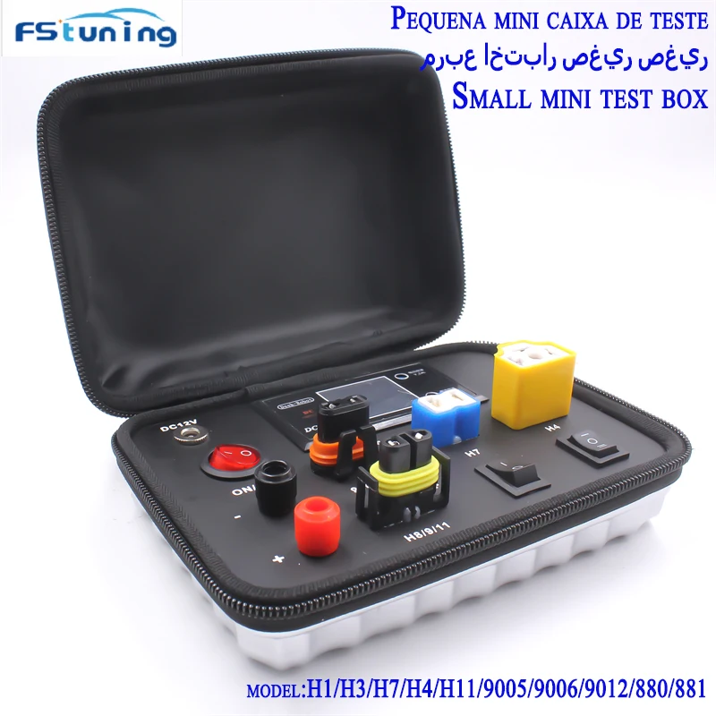 w5w Led Car Light Board Super Mini Lamp Tester for Universal H4 H7 9005 Auto Lamp Display Box Desktop Test Led Bulbs 9006 H11
w5w Led Car Light Board Super Mini Lamp Tester for Universal H4 H7 9005 Auto Lamp Display Box Desktop Test Led Bulbs 9006 H11