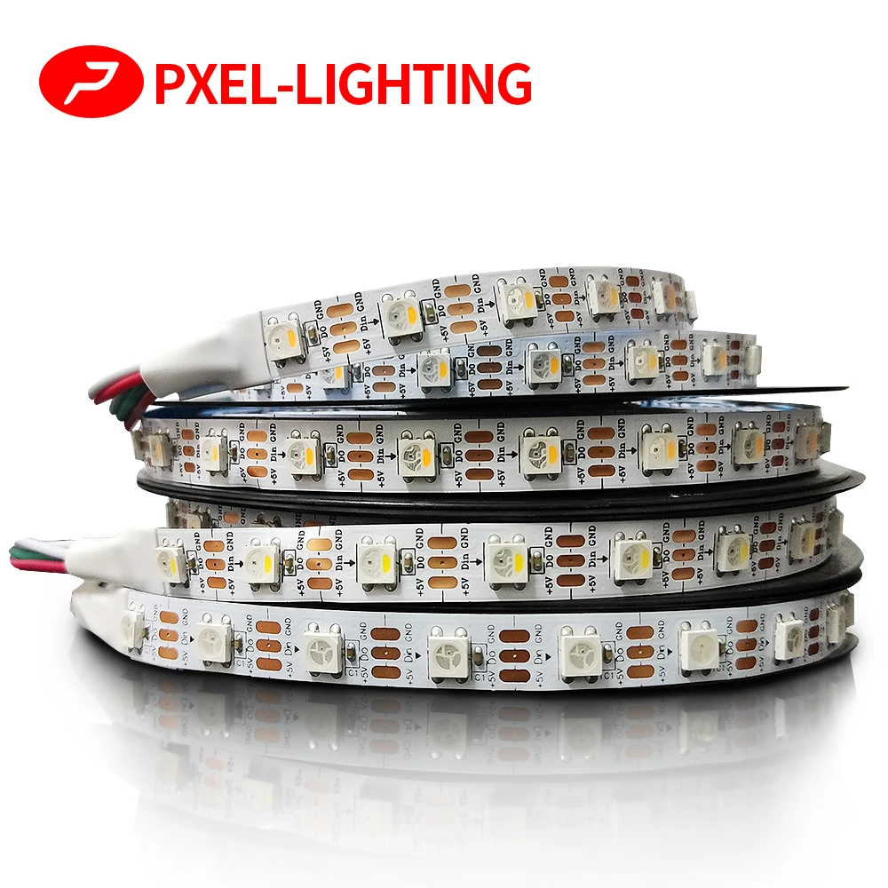SK6812 RGBW Led Strip Light 4 in 1 Similar WS2812B 1m 4m 5m 30 60 144 LEDs Individual Addressable RGBWW Led Lights IP30 65 67 5V
SK6812 RGBW Led Strip Light 4 in 1 Similar WS2812B 1m 4m 5m 30 60 144 LEDs Individual Addressable RGBWW Led Lights IP30 65 67 5V