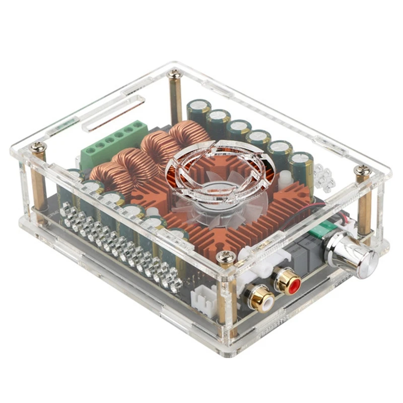 FULL-TDA7498E High-Power Digital Power Amplifier Board HIFI Stereo 2.0 Dual-Channel 2X160W Support BTL220W
FULL-TDA7498E High-Power Digital Power Amplifier Board HIFI Stereo 2.0 Dual-Channel 2X160W Support BTL220W