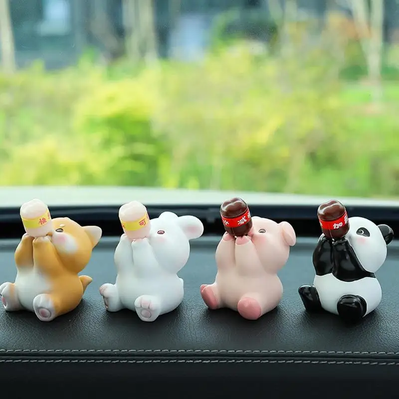 Car Dashboard Ornament Cute Animals Mini Doll Dashboard Figurines Statue Automobile Interior Styling Decoration Accessories
Car Dashboard Ornament Cute Animals Mini Doll Dashboard Figurines Statue Automobile Interior Styling Decoration Accessories