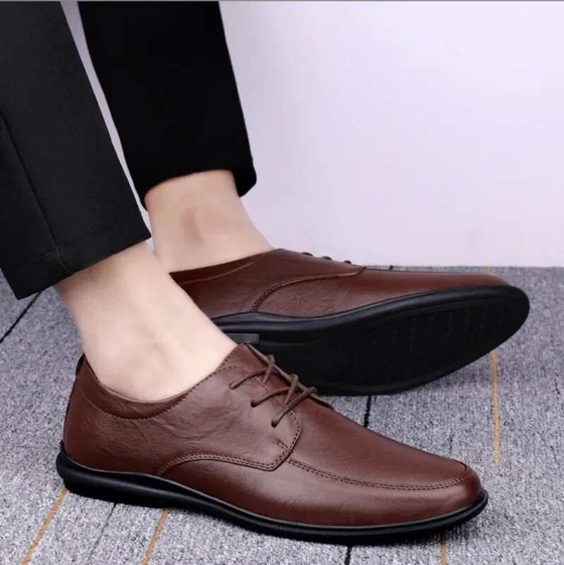 Men Shoes lace up Genuine Leather Luxury black Sneakers Trend Comfortable Casual oxfords Men Shoes Design Moccasins Man shoes
Men Shoes lace up Genuine Leather Luxury black Sneakers Trend Comfortable Casual oxfords Men Shoes Design Moccasins Man shoes