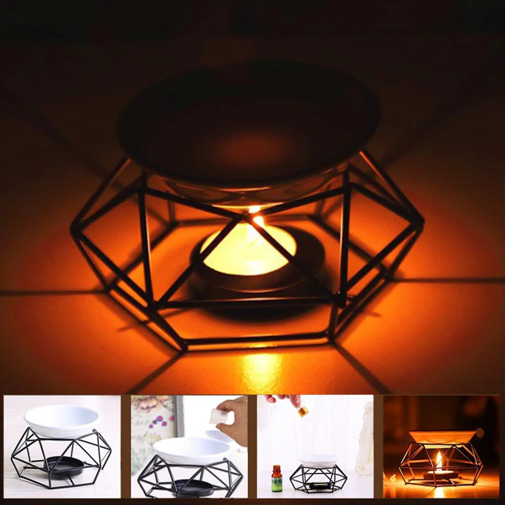 Aroma Diffuser Black Candle Gifts Oil Burner Home Decor Yoga Spa Aromatherapy Crafts Indoor Iron
Aroma Diffuser Black Candle Gifts Oil Burner Home Decor Yoga Spa Aromatherapy Crafts Indoor Iron