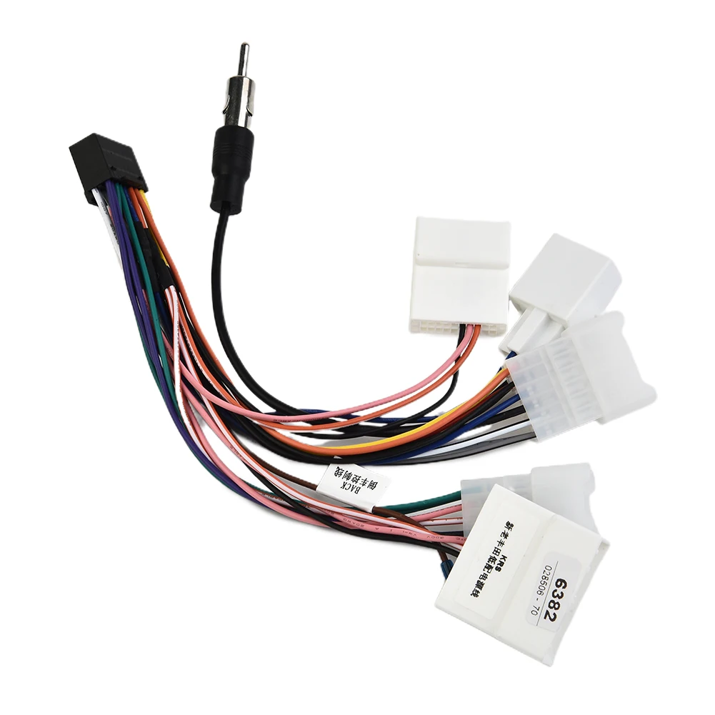 Compatible With-Power Speaker Connector 16 Pin Electrical Wire Harness Receiver Stereo Installation Coded Wires
Compatible With-Power Speaker Connector 16 Pin Electrical Wire Harness Receiver Stereo Installation Coded Wires
